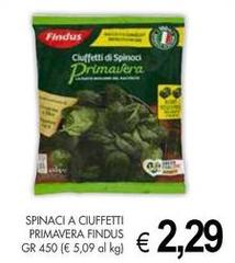 Findus - Spinaci A Ciuffetti Primavera