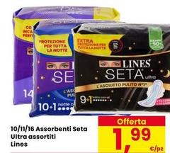Lines - 10/11/16 Assorbenti Seta Ultra