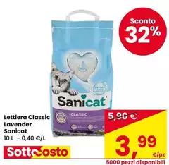 Sanicat - Lettiera Classic Lavender