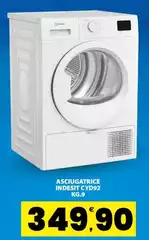 Indesit - Asciugatrice Td D92 Kg.9