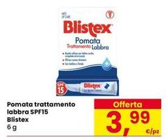 Blistex - Pomata Trattamento Labbra Spf15