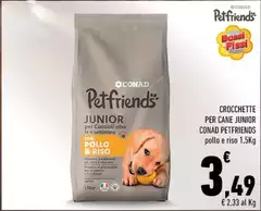 Conad - Crocchette Per Cane Junior Petfriends