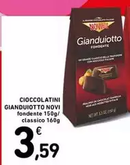 Novi - Cioccolatini Gianduiotto