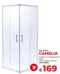Camelia Box Doccia Cristallo Trasparente