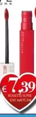 Maybelline - Rossetto Super Stay Matte Ink Maybelline - Rossetto Super Stay Matte Ink