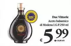 Due Vittorie - Aceto Balsamico Di Modena I.G.P.