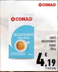 Conad - Caffè Decaffeinato