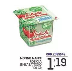 Nonno Nanni - Robiola Senza Lattosio Nonno Nanni - Robiola Senza Lattosio
