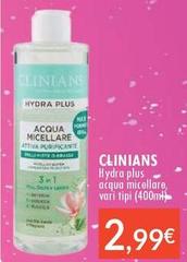 Clinians - Hydra Plus Acqua Micellare