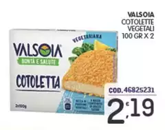 Valsoia - Cotolette Vegetali Valsoia - Cotolette Vegetali