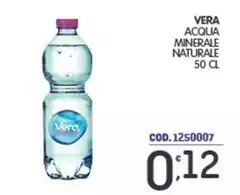 Vera - Acqua Minerale Naturale