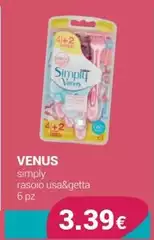Venus - Simply Rasoio Usa&Getta