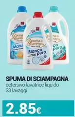 Spuma di Sciampagna - Detersivo Lavatrice Liquido