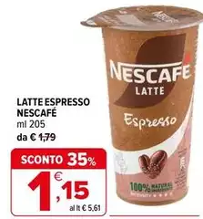 Nescafé - Latte Espresso