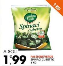 Passione verde - Spinaci Cubetto