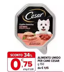 Cesar - Alimento Umido Per Cane