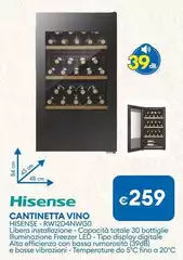 Hisense - Cantinetta Vino RW12D4NWG0