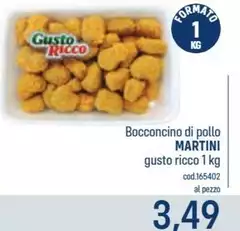 Martini - Bocconcino Di Pollo Gusto Ricco Martini - Bocconcino Di Pollo Gusto Ricco