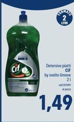Cif - Detersivo Piatti By Svelto Limone 