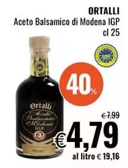 Ortalli - Aceto Balsamico Di Modena IGP
