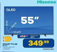 Hisense - Smart Tv 4K 55E79Q 