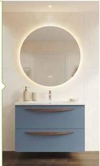 Mobile Da Bagno Sospeso Arco Blu Avio