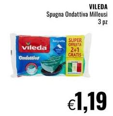 Vileda - Spugna Ondattiva Milleusi