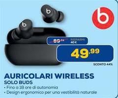 Beats - Auricolari Wireless Solo Buds