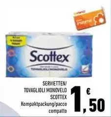 Scottex - Servietten/ Tovaglioli Monovelo