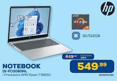 HP - Notebook 15-FC0080NL