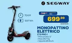 Ninebot By Segway - Monopattino Elettrico ZT3 Pro I