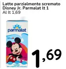 Parmalat - Latte Parzialmente Scremato Disney Jr.