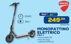 Ducati - Monopattino Elettrico Pro-I