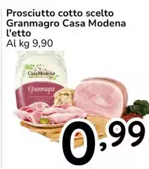 Casa Modena - Prosciutto Cotto Scelto Granmagro