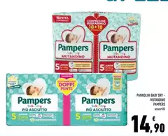 Pampers - Pannolini Baby Dry Mutandino