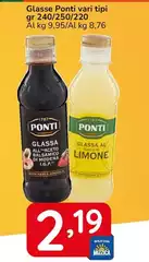 Ponti - Glasse