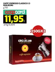 Guglielmo - Caffe' Espresso Classico X 3
