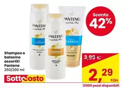 Pantene - Shampoo O Balsamo Assortiti