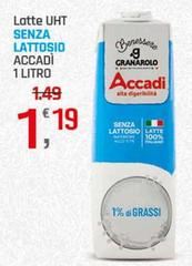 Granarolo - Latte UHT Senza Lattosio Accadi
