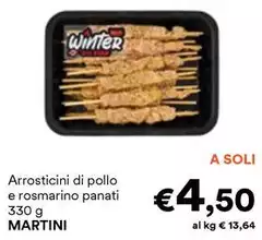 Martini - Arrosticini Di Pollo E Rosmarino Panati Martini - Arrosticini Di Pollo E Rosmarino Panati