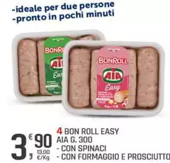 Aia - 4 Bon Roll Easy Aia - 4 Bon Roll Easy