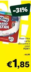 Foxy - Asso Ultra Carta Da Cucina 2 Rotoli