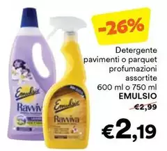 Emulsio - Detergente Pavimenti O Parquet