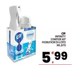 Cif - Infinity Starter Kit Fiori/Fior Di Loto