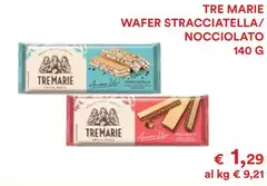 Tre Marie -  Wafer Stracciatella/ Nocciolato