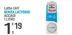 Accadì - Latte UHT Senza Lattosio Accadi