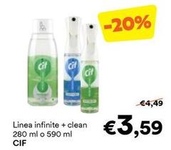 Cif - Linea Infinite + Clean