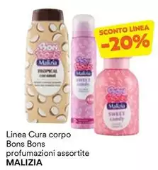 Malizia - Linea Cura Corpo Bons Bonus