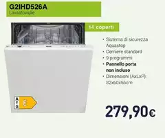 Ignis - G2IHD526A Lavastoviglie