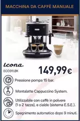 De Longhi - Icona ECO311.BK